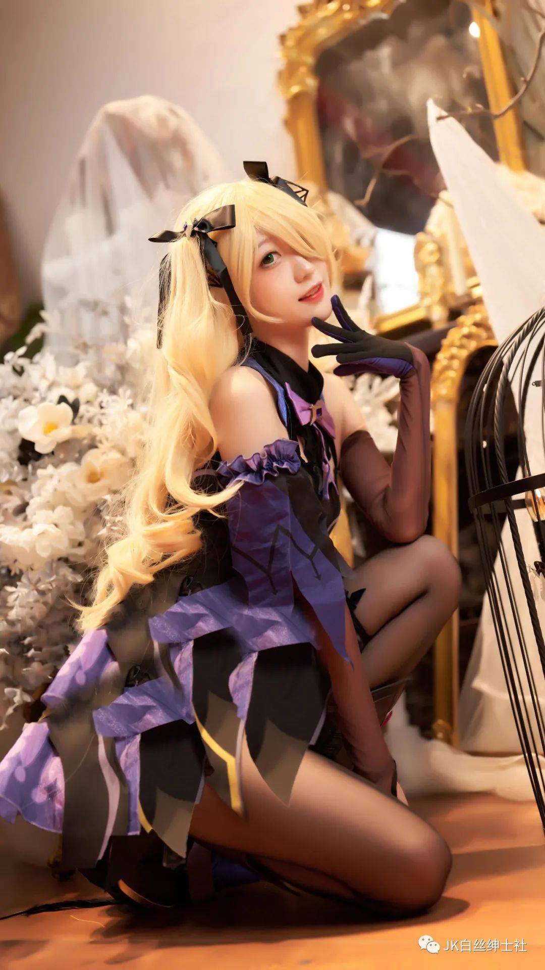 cos原神断罪女皇菲谢尔私房cos正片迟又