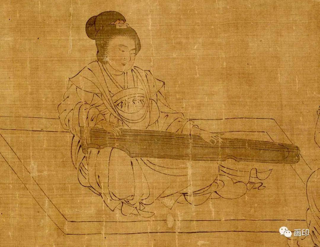 五代周文矩宫中图卷