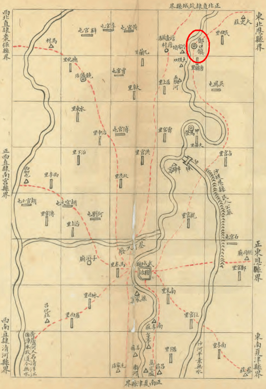 縣地圖》,以及1931年《中華析類分省圖》的河北頁和山東頁中,在故城縣