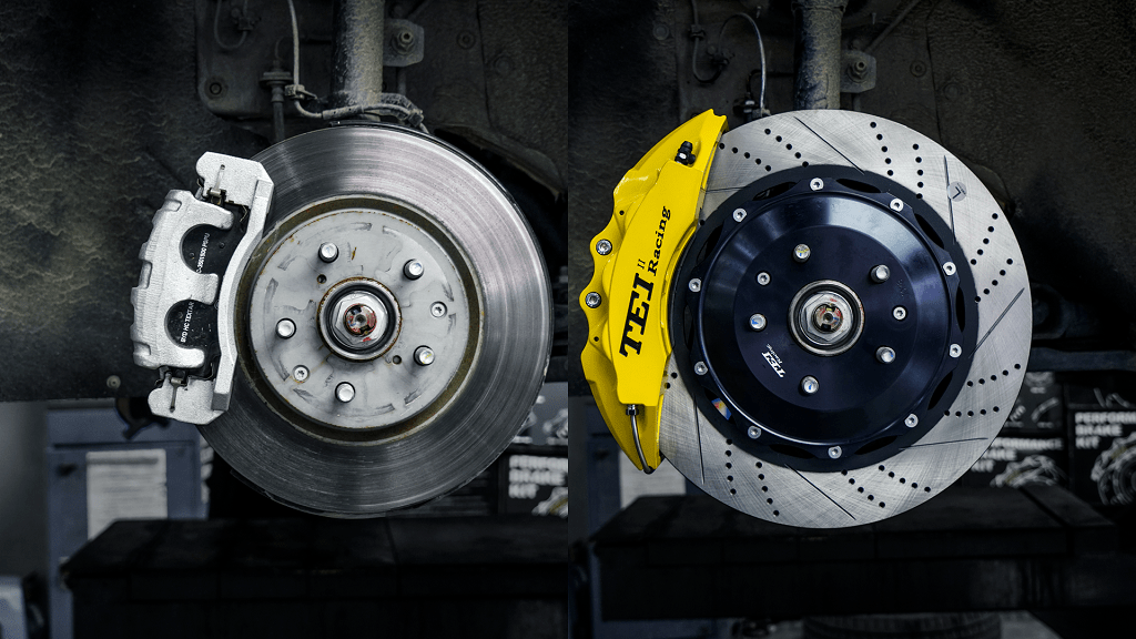 tei卡钳好用不贵性价比高案例比亚迪汉ev升级teiracing街道性能刹车