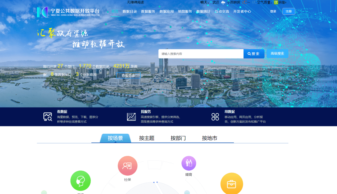 政务数据共享交换平台_政务开放数据平台排名_中国各省份政务数据开放情况
