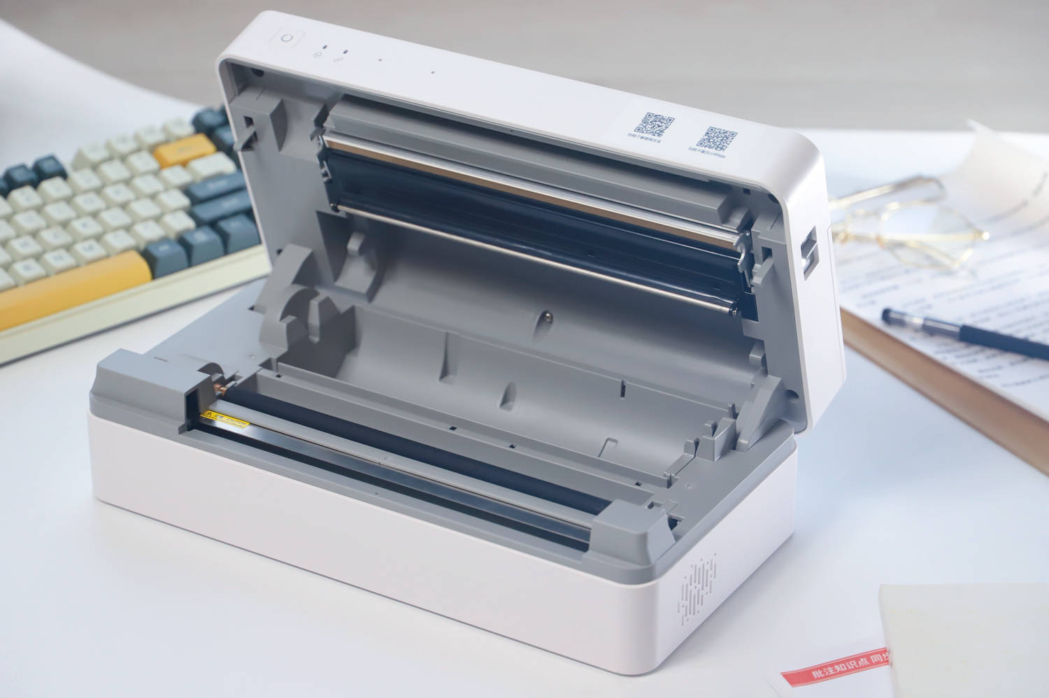 原创小巧无墨支持远程无线智慧打印中小学生必备汉印作业打印机