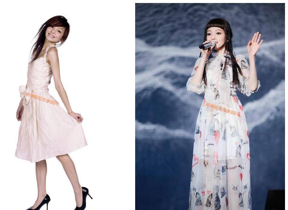 左图 小个子向张韶涵学穿搭,哪些可学,哪些是她穿也难看,你要回避的