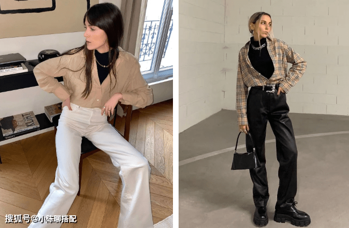 短裙 开春必知的衬衫穿法,1件顶10件,每天不重样