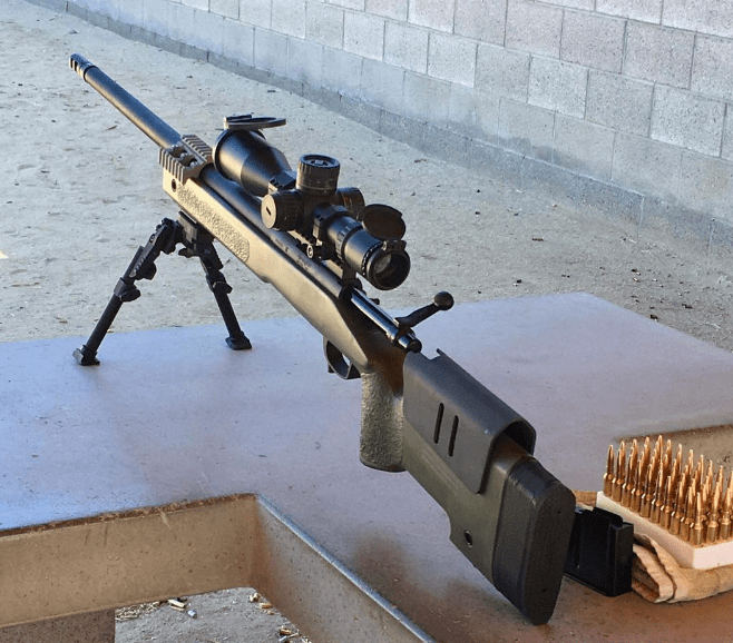 雷明顿狙击步枪m40图片
