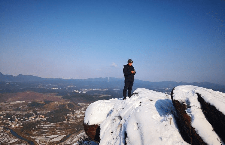 小时候|家乡的风景：插旗山