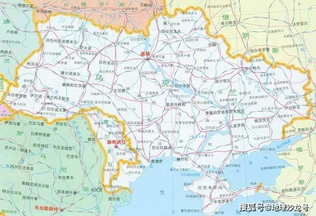 中国地图上的乌克兰图片