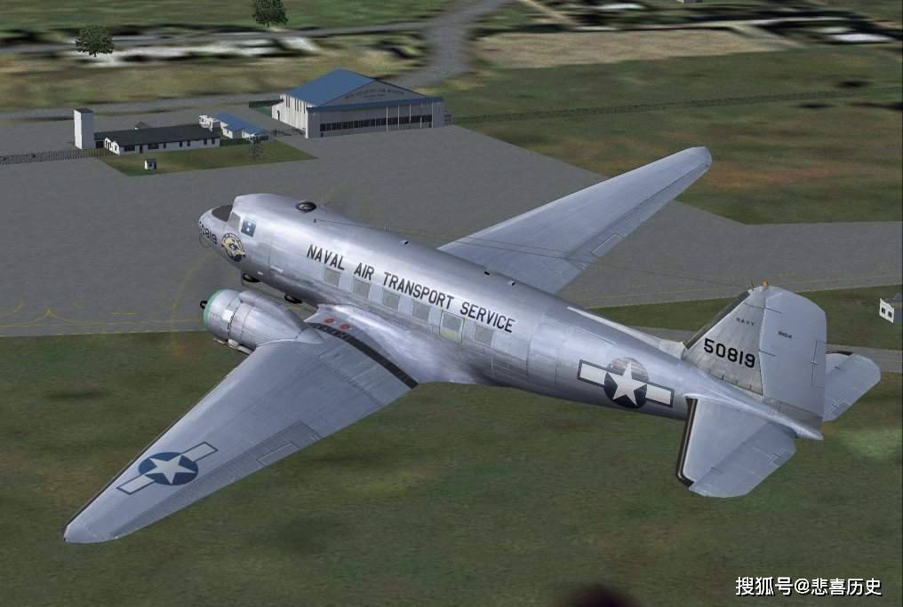 c-47空中列車運輸機_飛行_懸臂_裝備