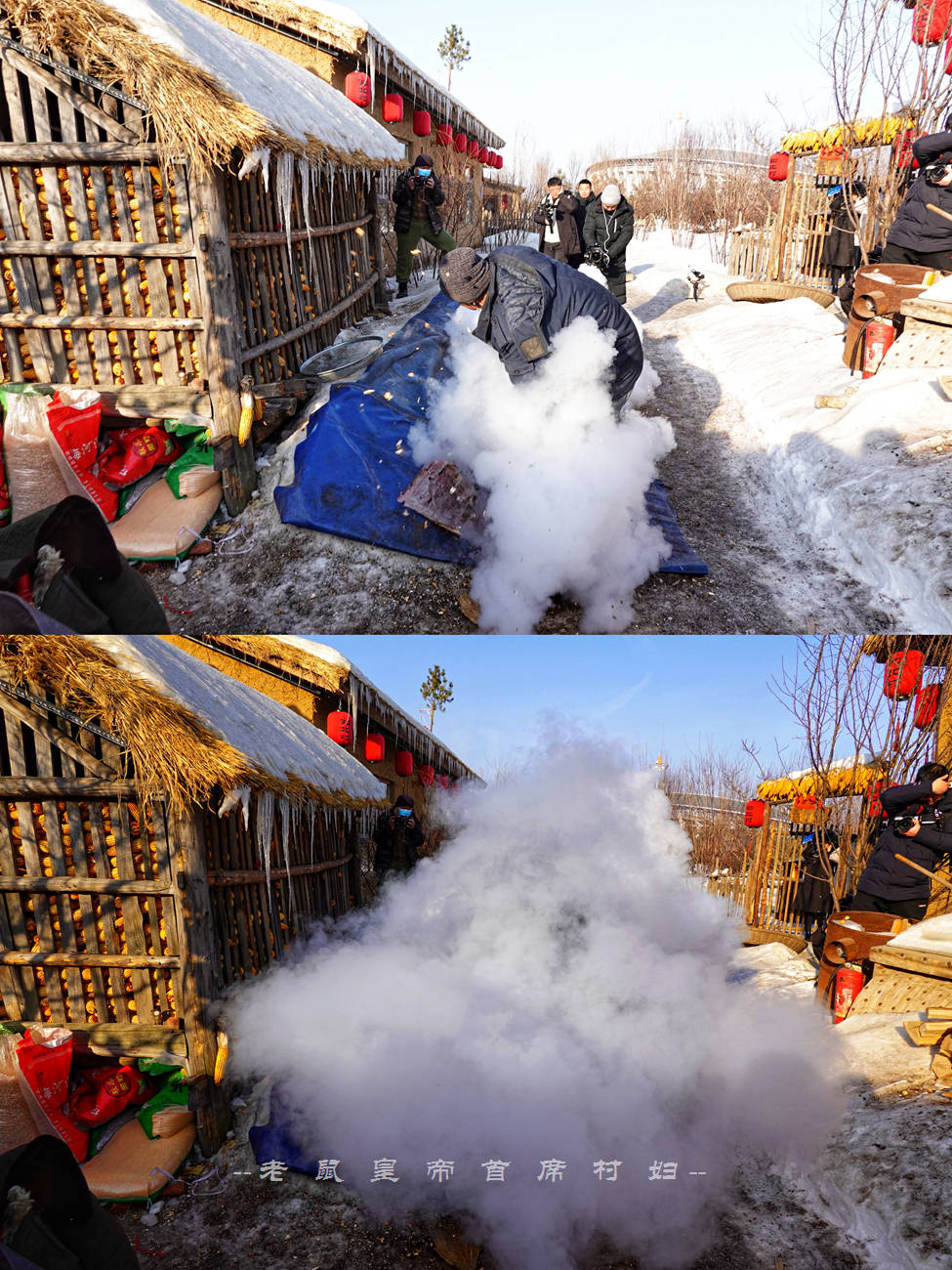 东北|吉林首家沉浸式冰雪度假区知北村，无门票年味足，游客：太好玩了