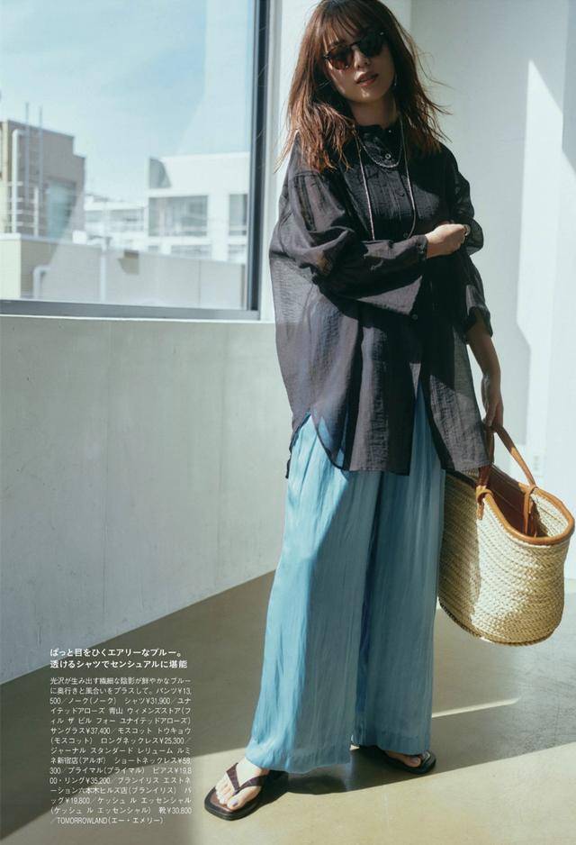 颜色 把衣服穿得“松松垮垮”却好看的,我只服日系博主,简约而不简单