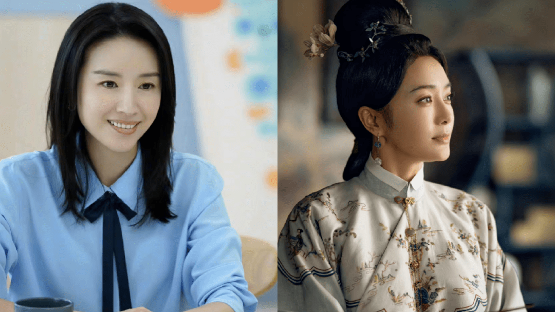 因为当淡颜女神遇上浓颜美人,谁更美?7组女星对比强烈