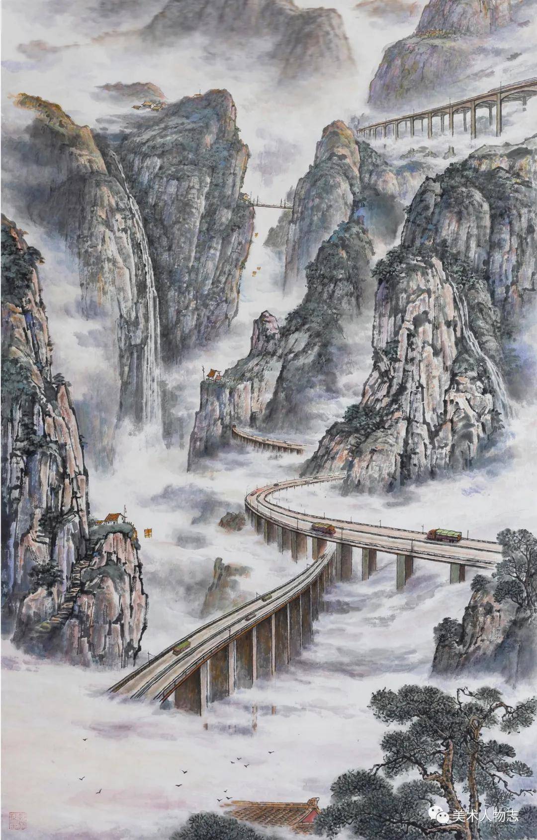 中国美术人物志王子锦第七届艺术名家书画大拜年