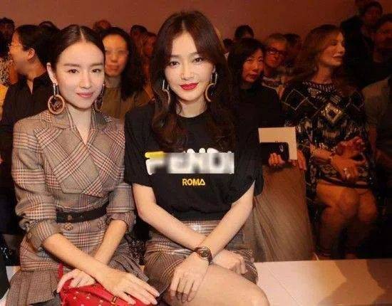 因为当淡颜女神遇上浓颜美人,谁更美?7组女星对比强烈