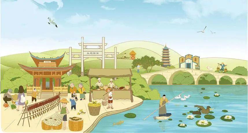 丁山河_塘栖_特色