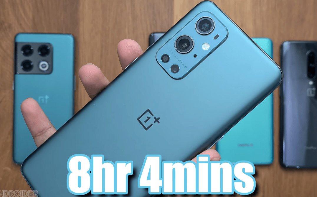 五代一加手机续航测试，一加10Pro表现最好，但彼此差距并不大