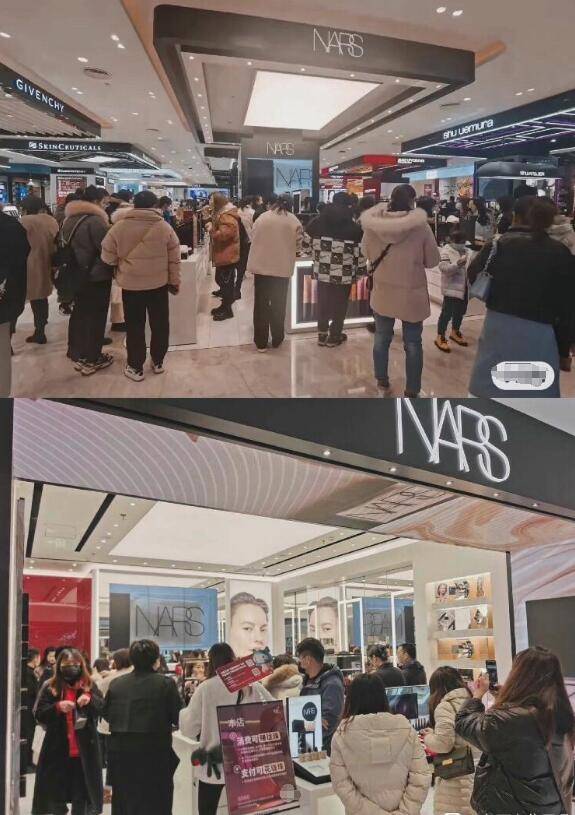 Nars|拿捏住了！全国Nars专柜摆满肖战粉丝多款专属零食，网友不满足出主意超搞笑