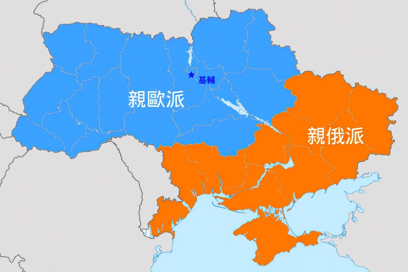 乌克兰和东乌地图图片