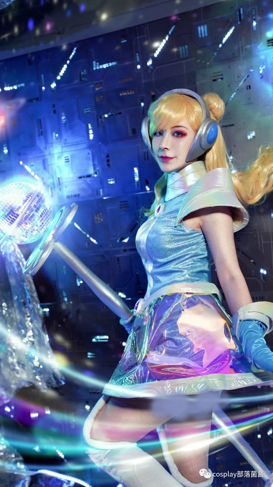cos英雄联盟拉克丝太空律动皮肤cos正片嚎哭深渊王者枫