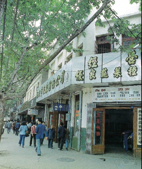 80年代的南京新街口老照片