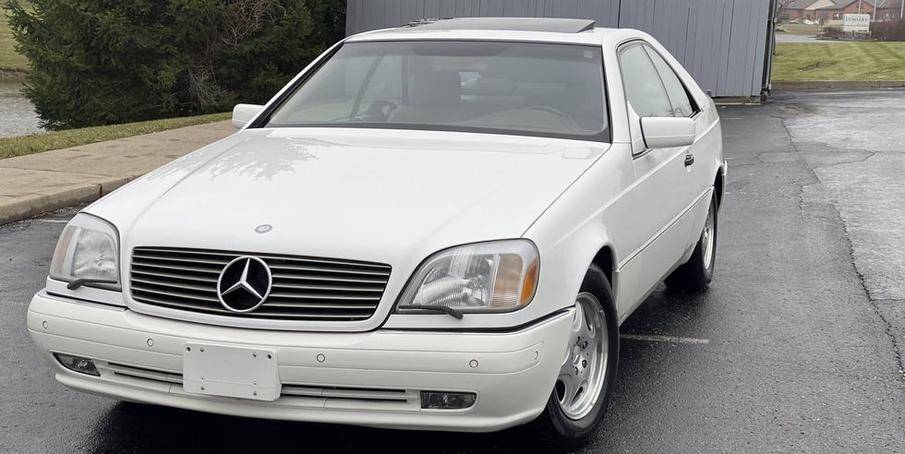 1997年梅赛德斯奔驰s600轿跑车大排量12缸经典般的存在