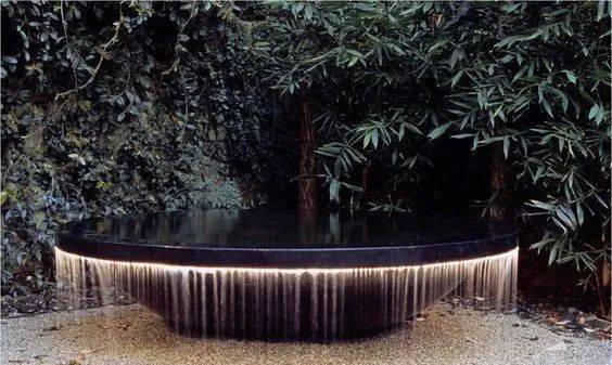 石材水景静水面做法石材架空是用了什么神器