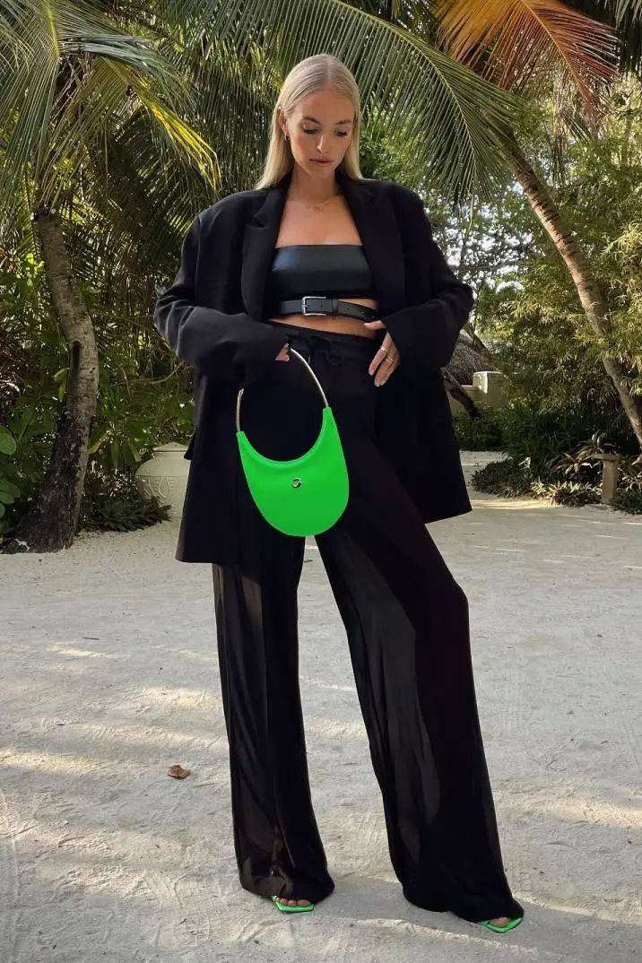 大气 大衣下岗了!开春这么穿,时髦又大气!