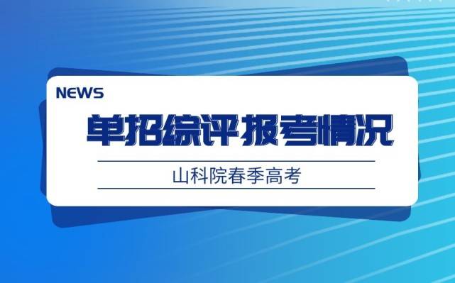 2022年山東省單招綜評各院校報名情況及招生計劃