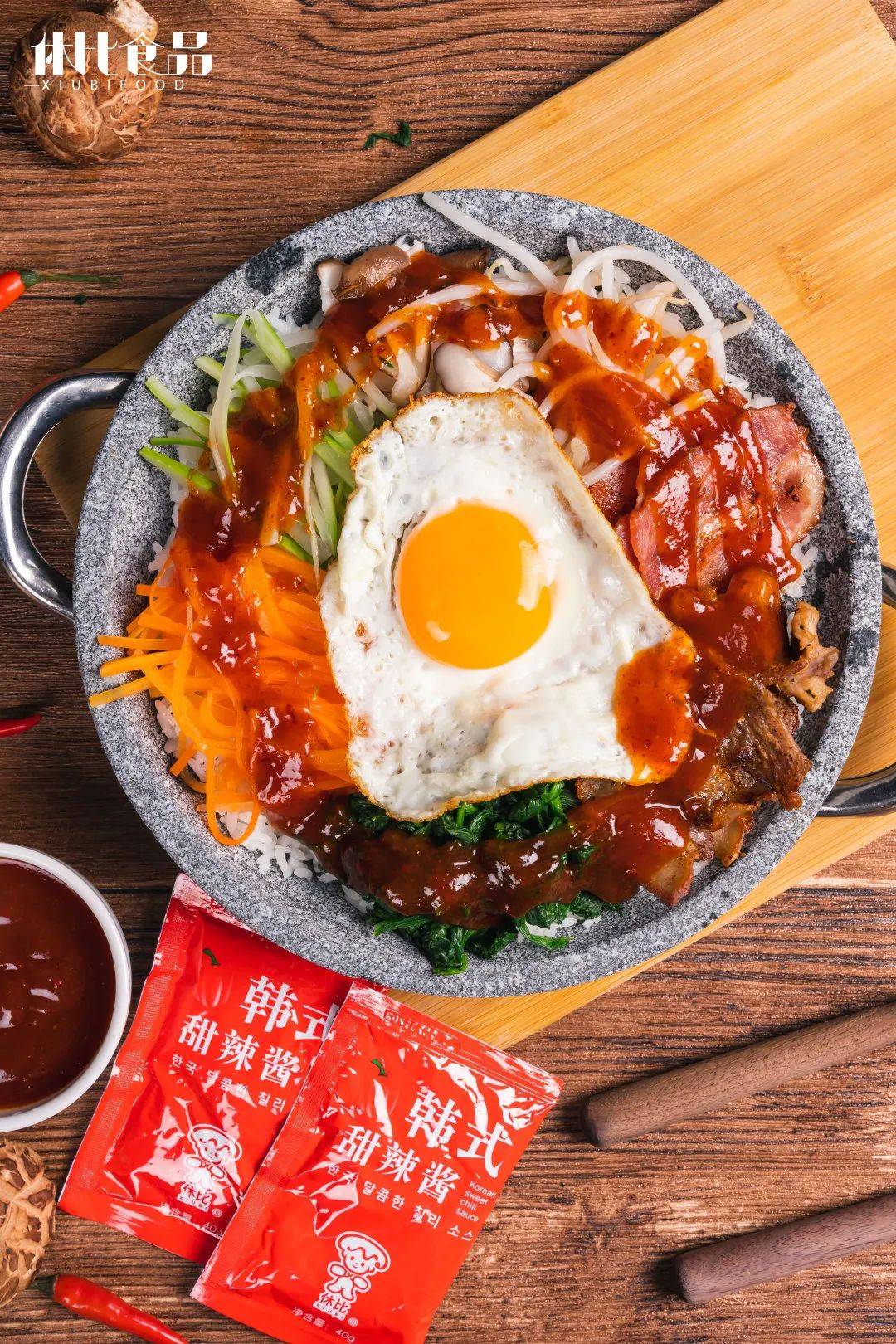 辣酱韩式五花肉拌饭的精髓就是这拌饭酱就已经让人直咽口水光是闻见