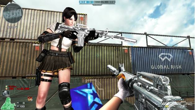 【cf】经典神兵利器永久来袭,m4a1-狼牙首发_系列_火线_武器