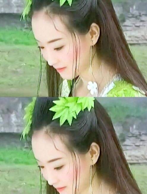 女神以前的古装造型有多美，白飞飞的廉价发饰，都能美得惊心动魄！