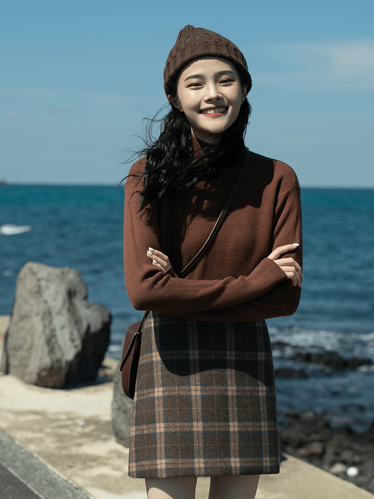 设计 秋冬韩系大势色「深啡色」