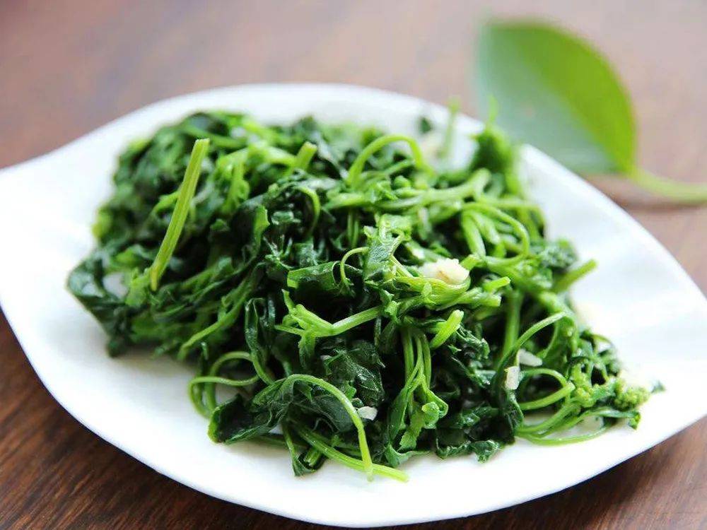 原创这野菜最好晚上吃叶子长满白灰俗称灰条菜凉拌清爽美味