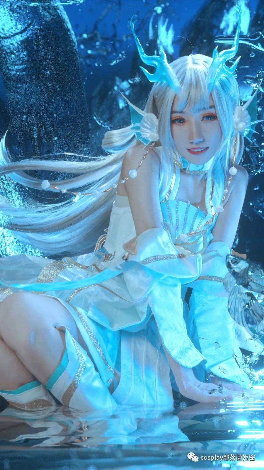 cos:王者荣耀西施游龙清影,招不在多,有龙则灵_wb_摄影_正人