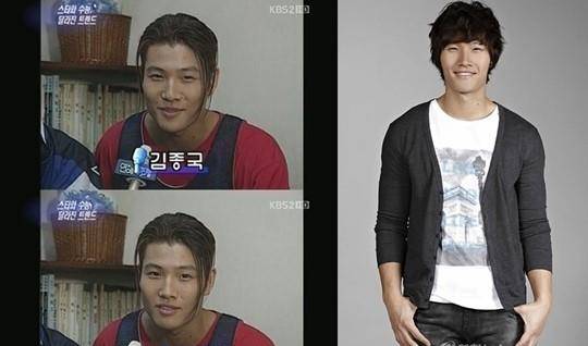 节目组还非常"贴心"地把金钟国20代时候高考采访的照片和视频公开