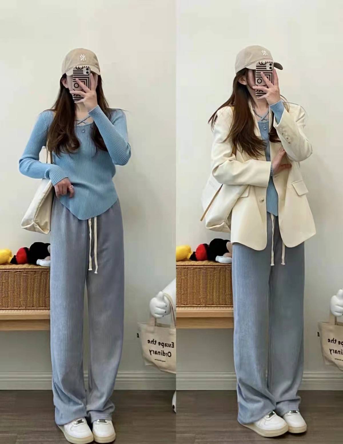 距离感 春天满满气质上身的搭配,休闲上班皆可穿,轻轻松松美出圈