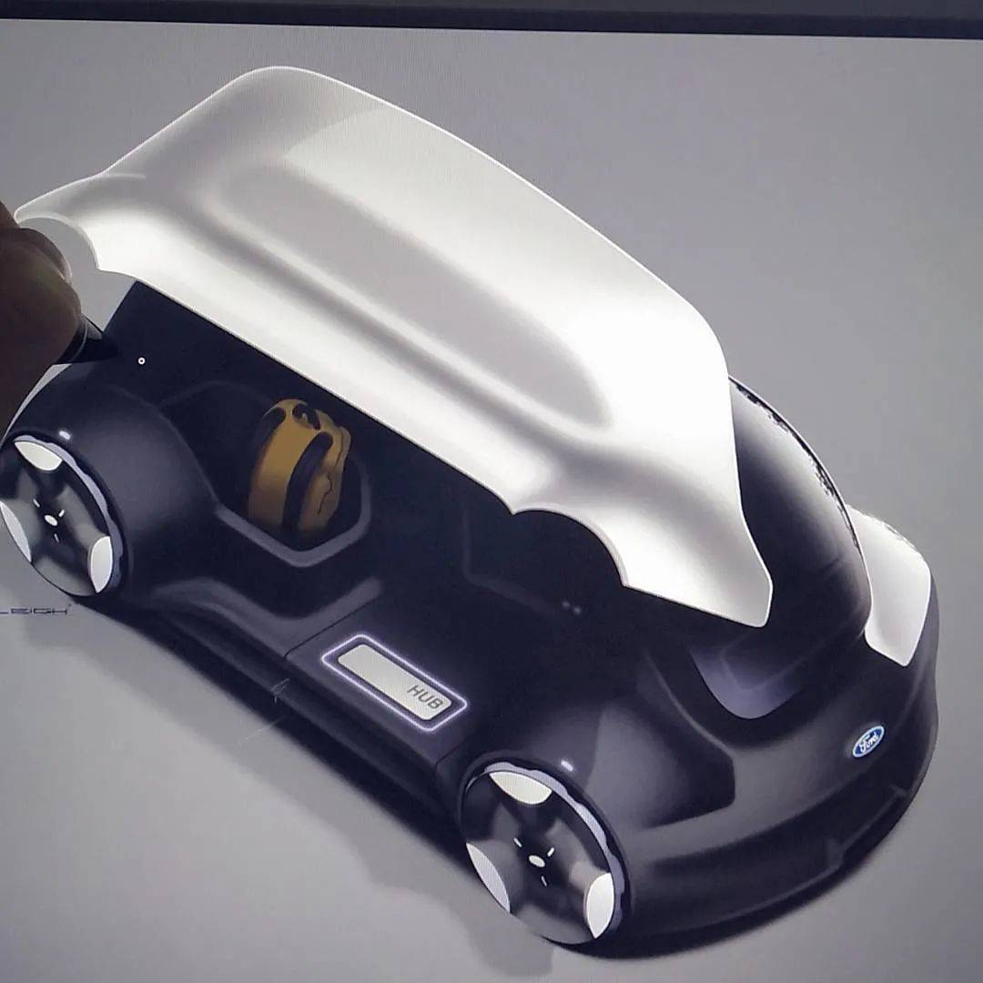 ps 今日硬图｜福特设计师Raleigh Haire作品（海耀设计分享）