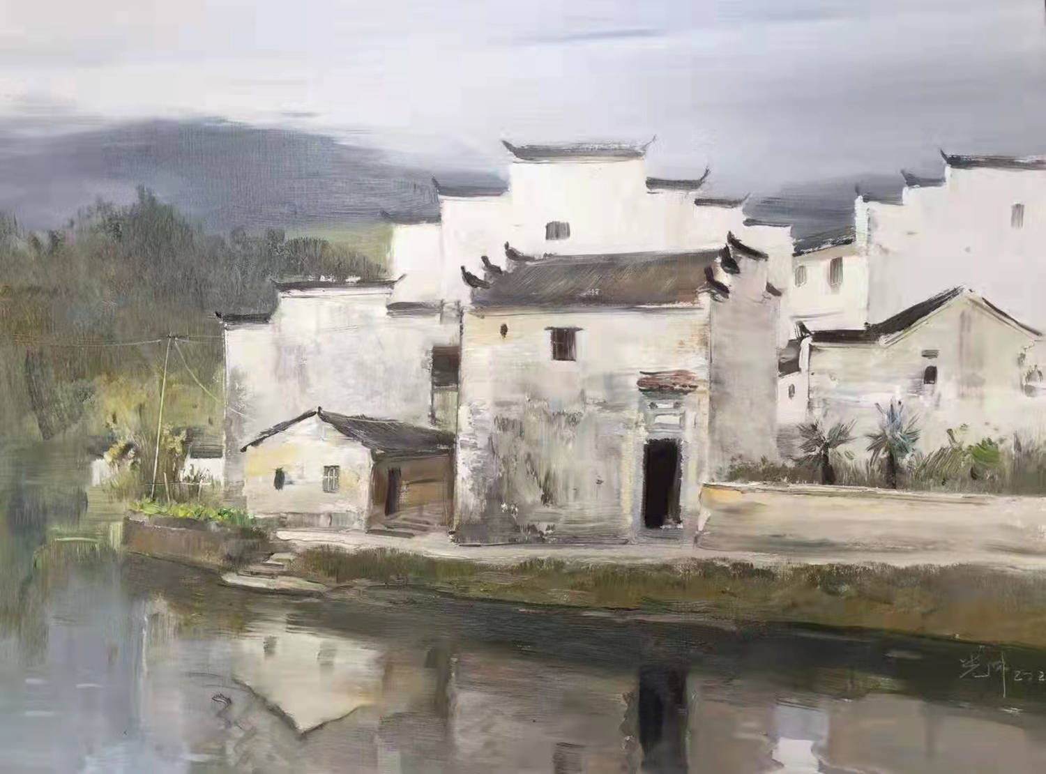 写生作品朴素是一种极致的美油画家蔡光中作品欣赏