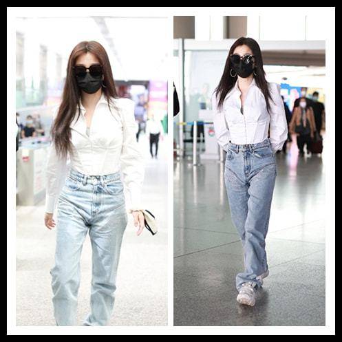 特征 虞书欣真的很有女团范,日常穿搭不普通,泡泡袖的衣服好时髦