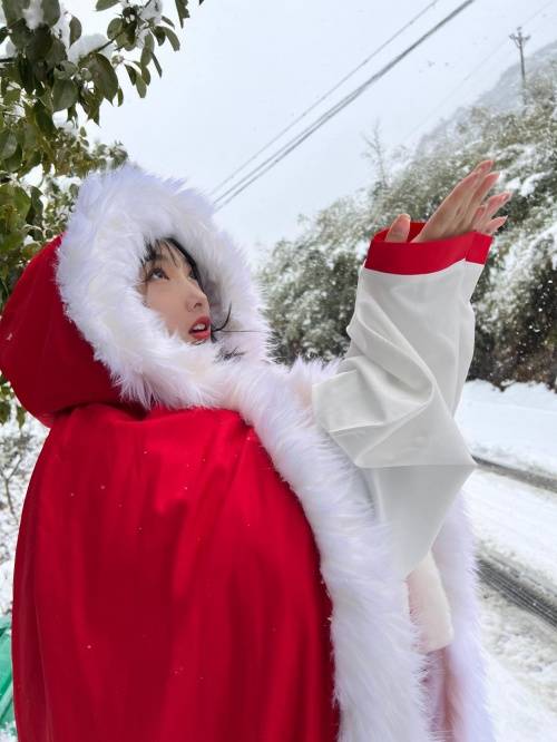 仇源益阳云台山下雪了，雪地里才能拍出最美的风采