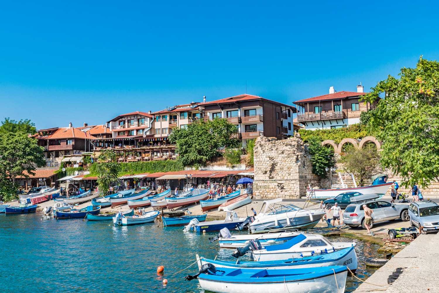 内塞巴尔风景_街道_色雷斯_老城区