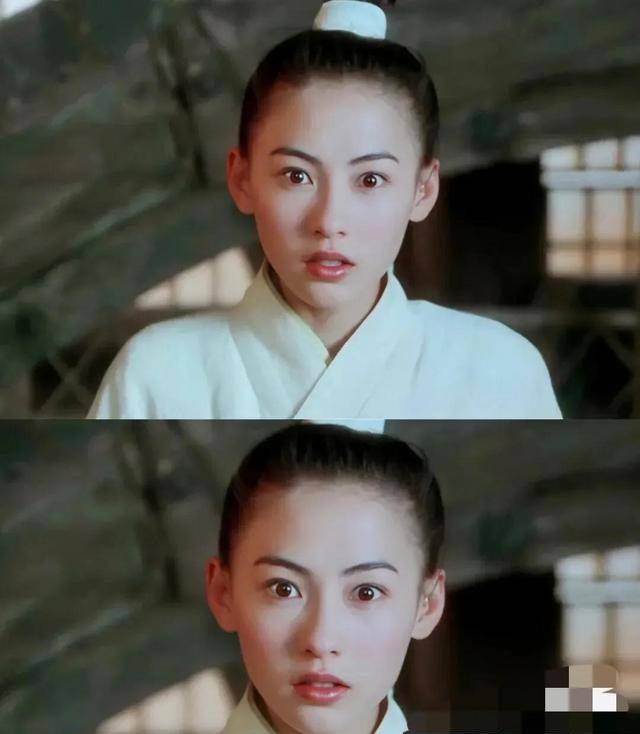 因为张柏芝水滴鼻输给了她，什么样的鼻子小成就美女完美的侧颜？