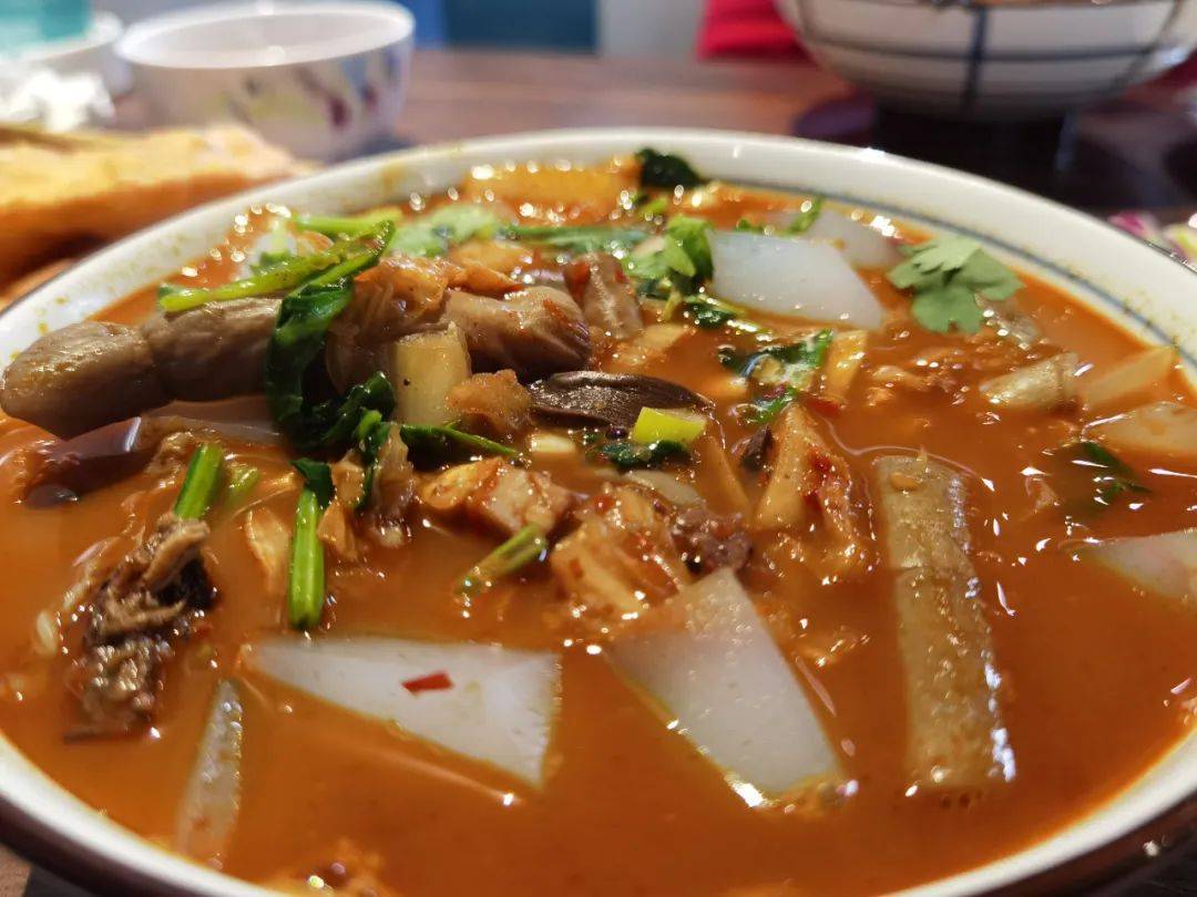 新疆美食篇伊宁小吃粉汤