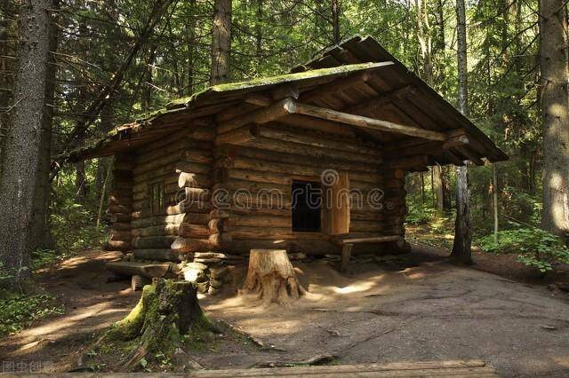 原创俄罗斯丛林中有很多小木屋当地猎人说最好不要进去为啥
