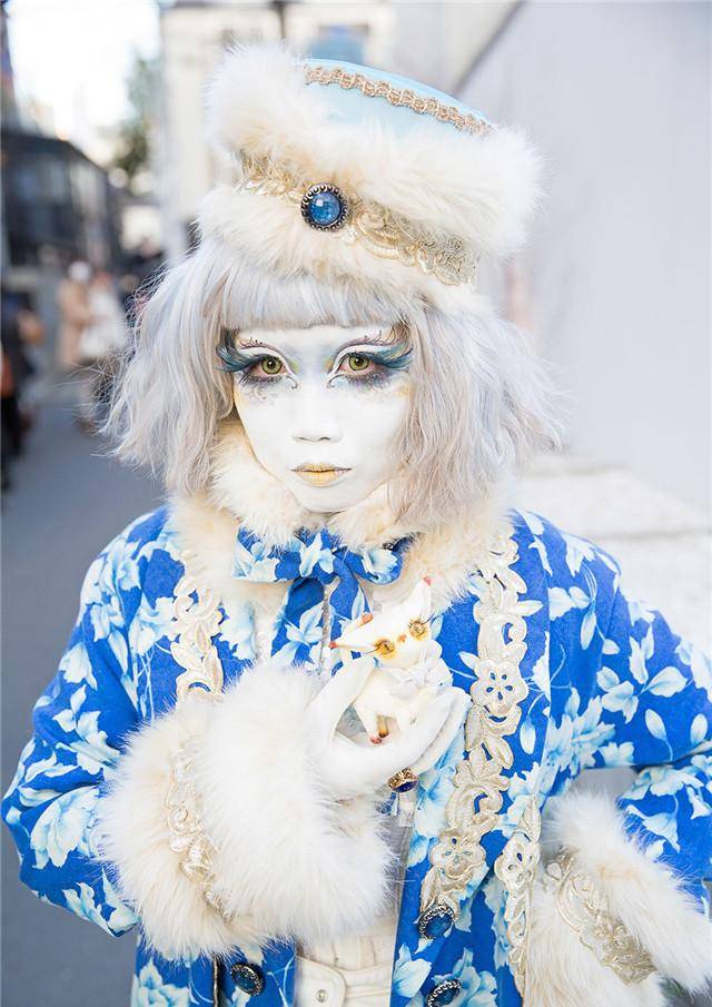 被称为日本非主流的原宿风又美又飒lo娘穿上后美翻了