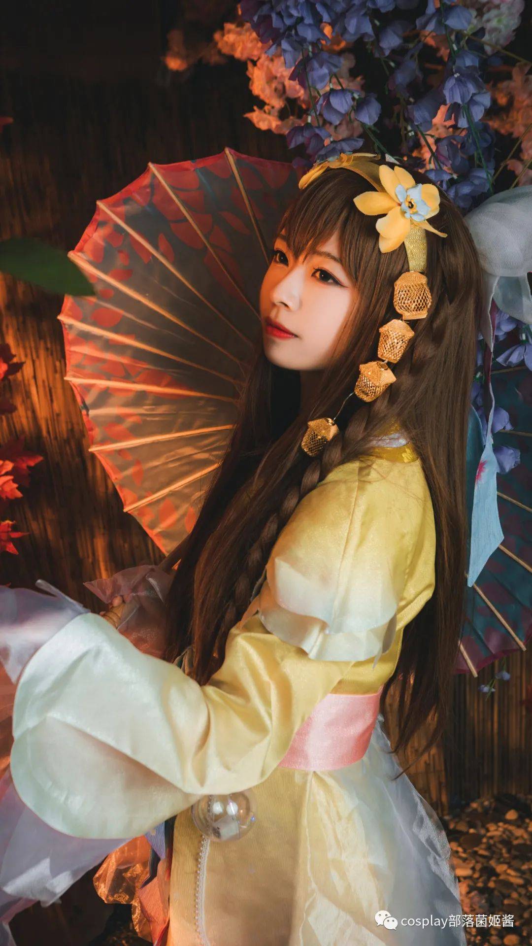 cos王者荣耀娜可露露晚萤皮肤心叶