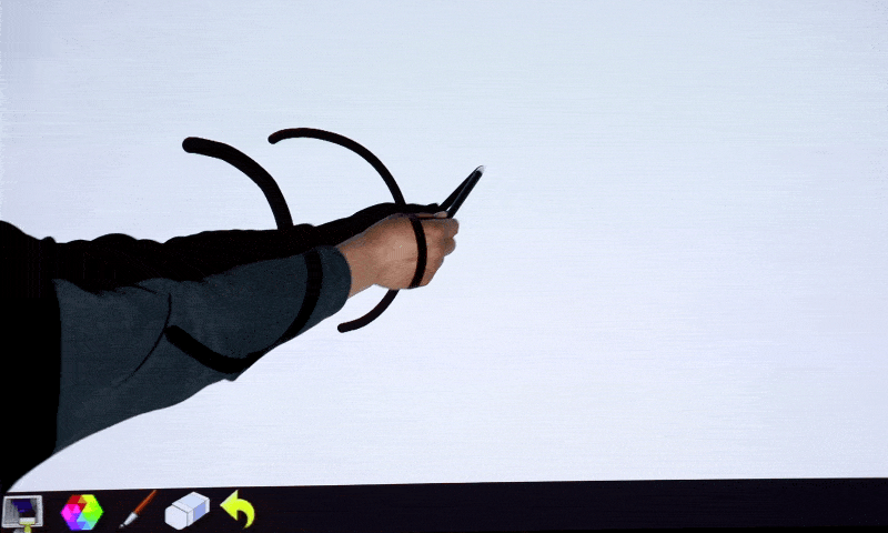 智能触控操作，索诺克 P1T便携投影仪，能放进口袋的家庭影院