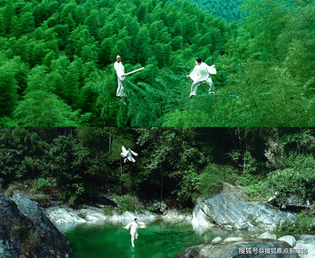 李安导演《卧虎藏龙》中,这场精彩绝伦又饱含东方美学的打斗戏,便取景