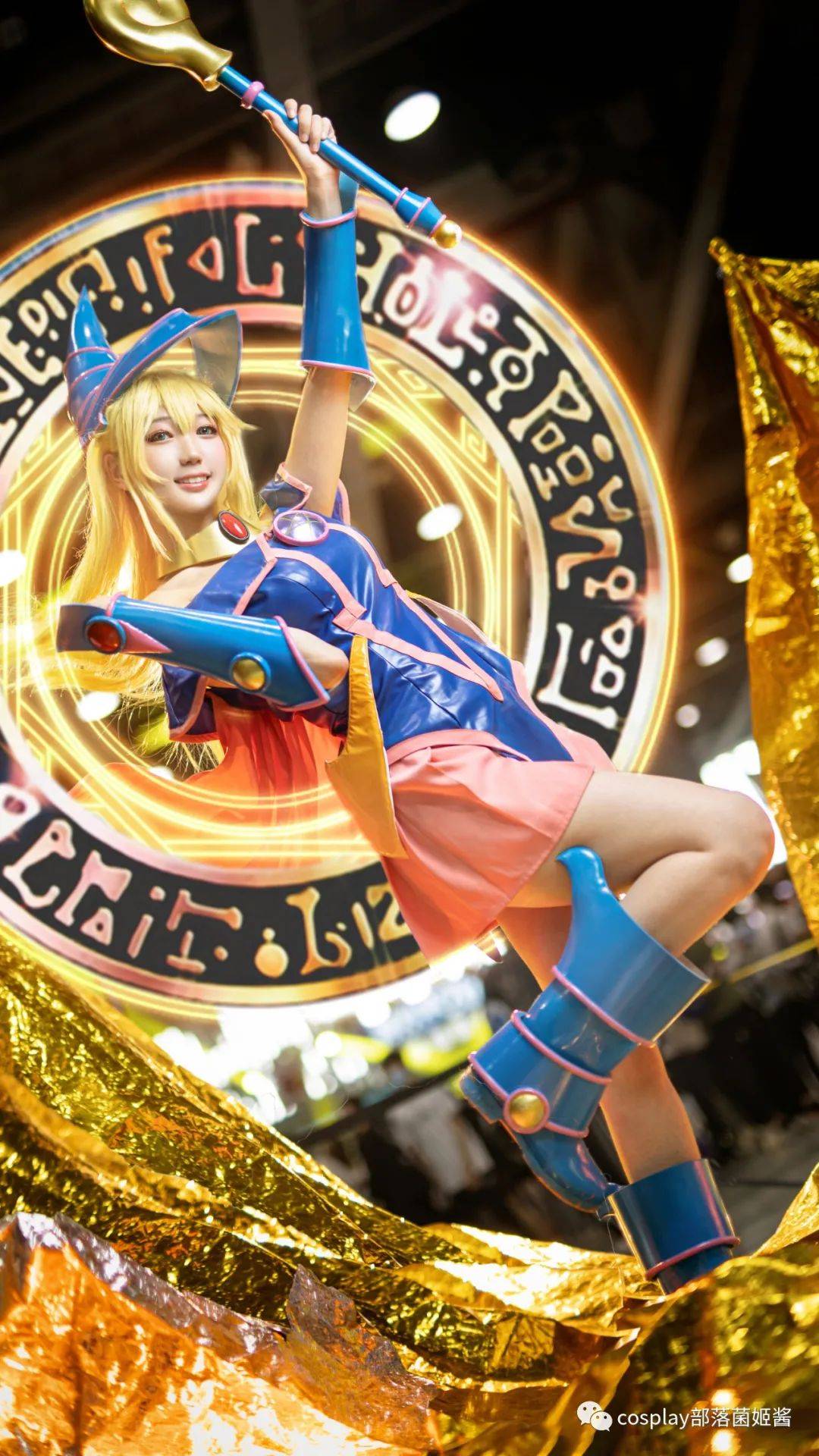 cos:二次元cos大赏游戏王决斗黑魔导女孩