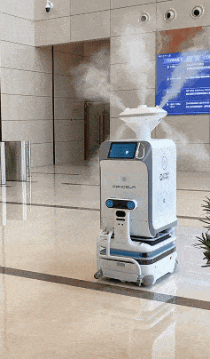 坎德拉智能消毒机器人助力深圳隔离酒店,实现全天候防疫消毒