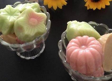 原创在家自制qq糖酸奶果冻q弹软滑外观晶莹无添加吃着更放心